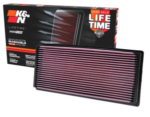 Jeep Wrangler Performance Air Intake - K&N Engineering - Drop In - `96-`02